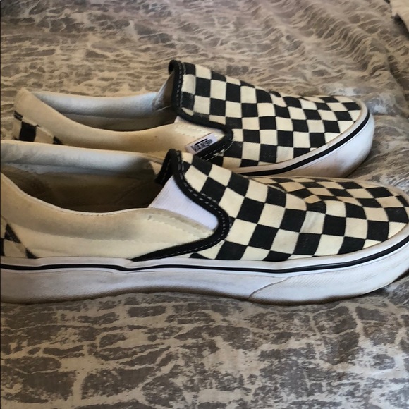 ***sold on mercari****Checkered Vans - Picture 2 of 3